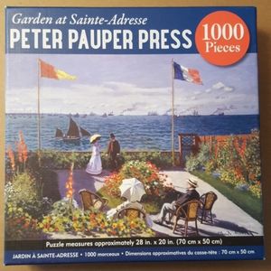🧩 Garden at Sainte- Adresse 1000 piece puzzle